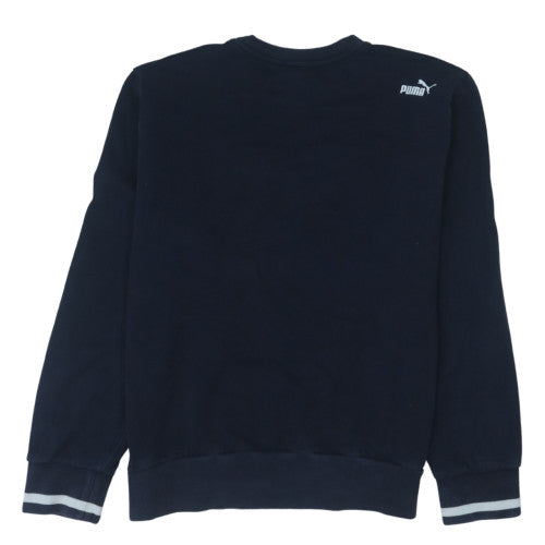 Puma Men's Blue XL Pullover Crew Neck Fleece Sports Sweatshirt