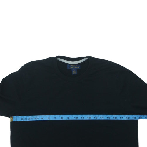 Polo Ralph Lauren Men's Black Crew Neck Pullover Sweatshirt Size S
