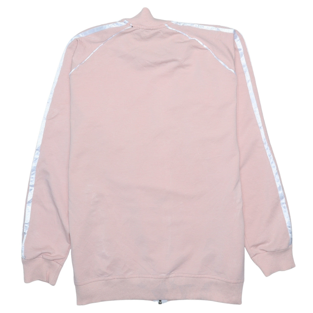 Adidas Womens Pink Full Zip Track Jacket Size 12 Regular Fit