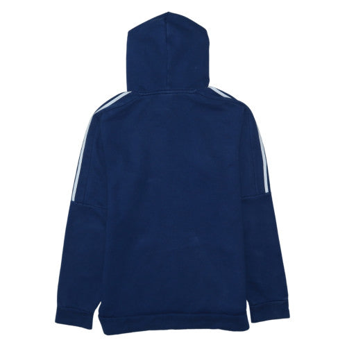 Nike Men's Blue Pullover Hoodie Fleece L Regular Fit Sportswear
