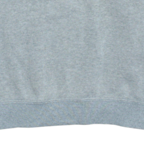Nike Men's Grey Small Pullover Logo Crew Neck Sweatshirt