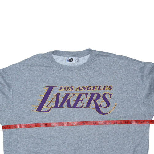 NBA Los Angeles Lakers Men's Grey XL Pullover Sweatshirt