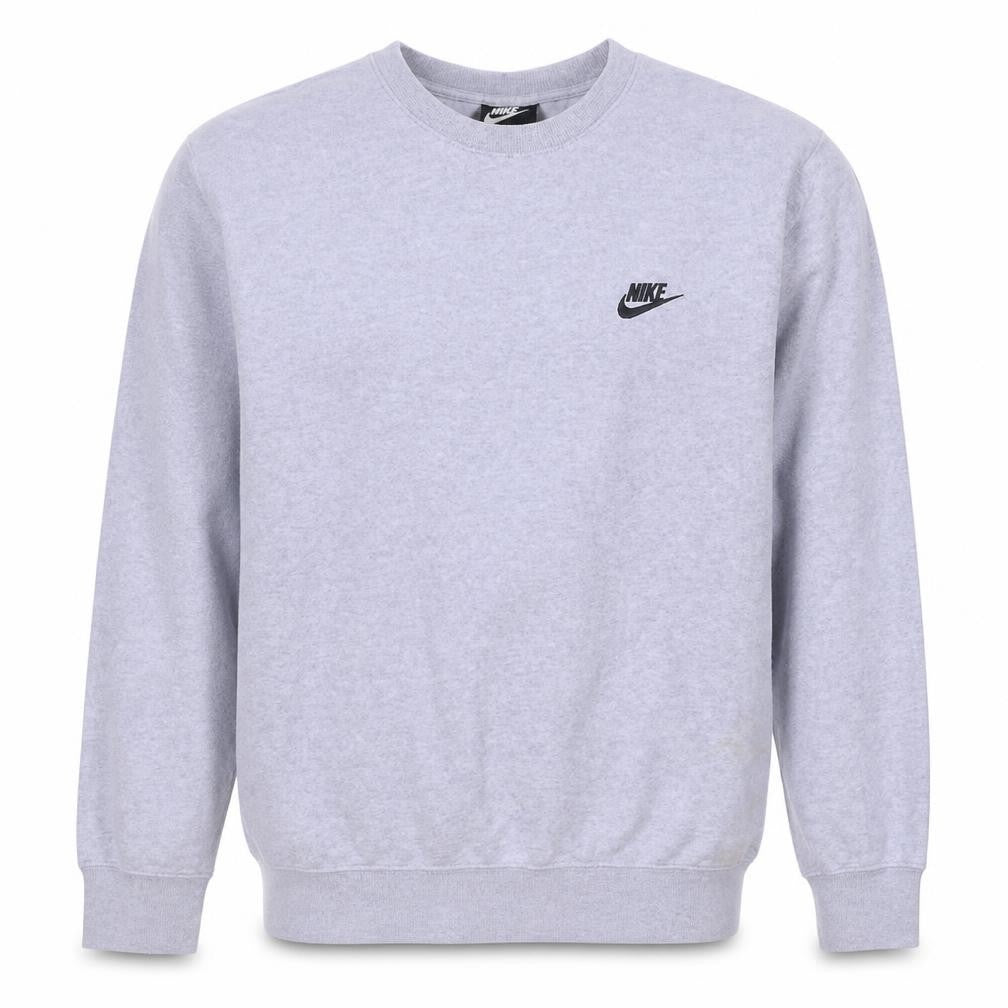 Nike Mens Grey XL Pullover Crew Neck Fleece Sweatshirt