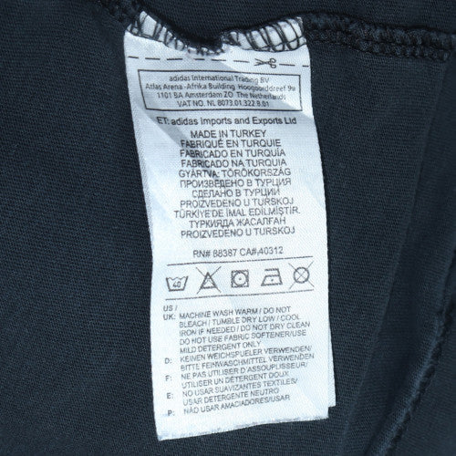 Le Coq Sportif Mens Navy & White Sweatshirt L Crew Neck Logo