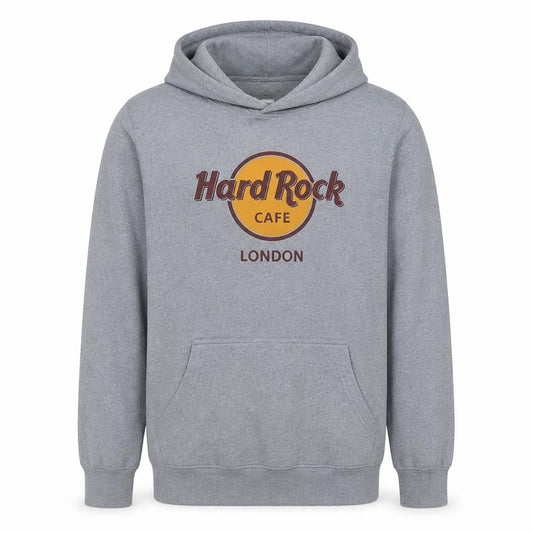 Famona Men's Grey Hard Rock Cafe London Pullover Hoodie L