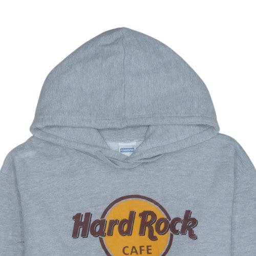 Famona Men's Grey Hard Rock Cafe London Pullover Hoodie L