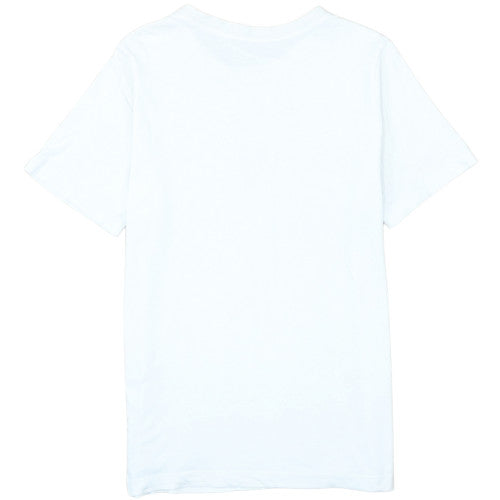 Nike Boys White XL Sports Logo Short Sleeve Cotton T-Shirt