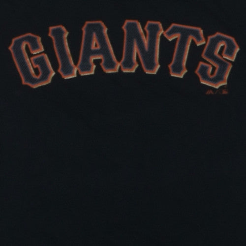 Majestic Men’s Black Giants Baseball T-Shirt Size 2XL Cotton Crew Neck