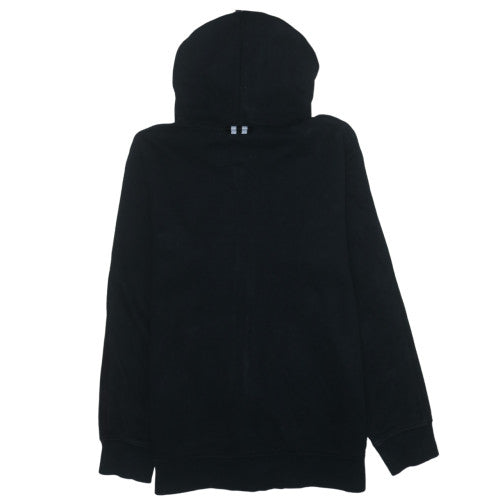 Adidas Mens Black Full Zip Hoodie Size M Regular Fit