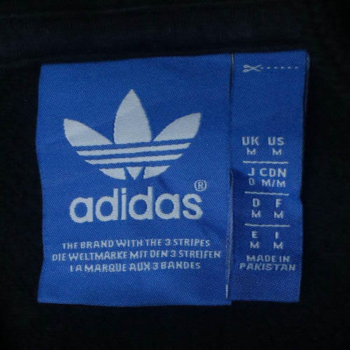Adidas Mens Black Full Zip Hoodie Size M Regular Fit