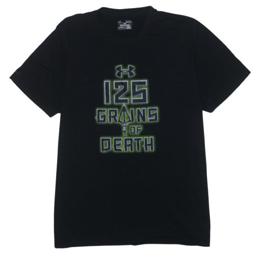 Under Armour Men's Black XL Graphic HeatGear T-Shirt
