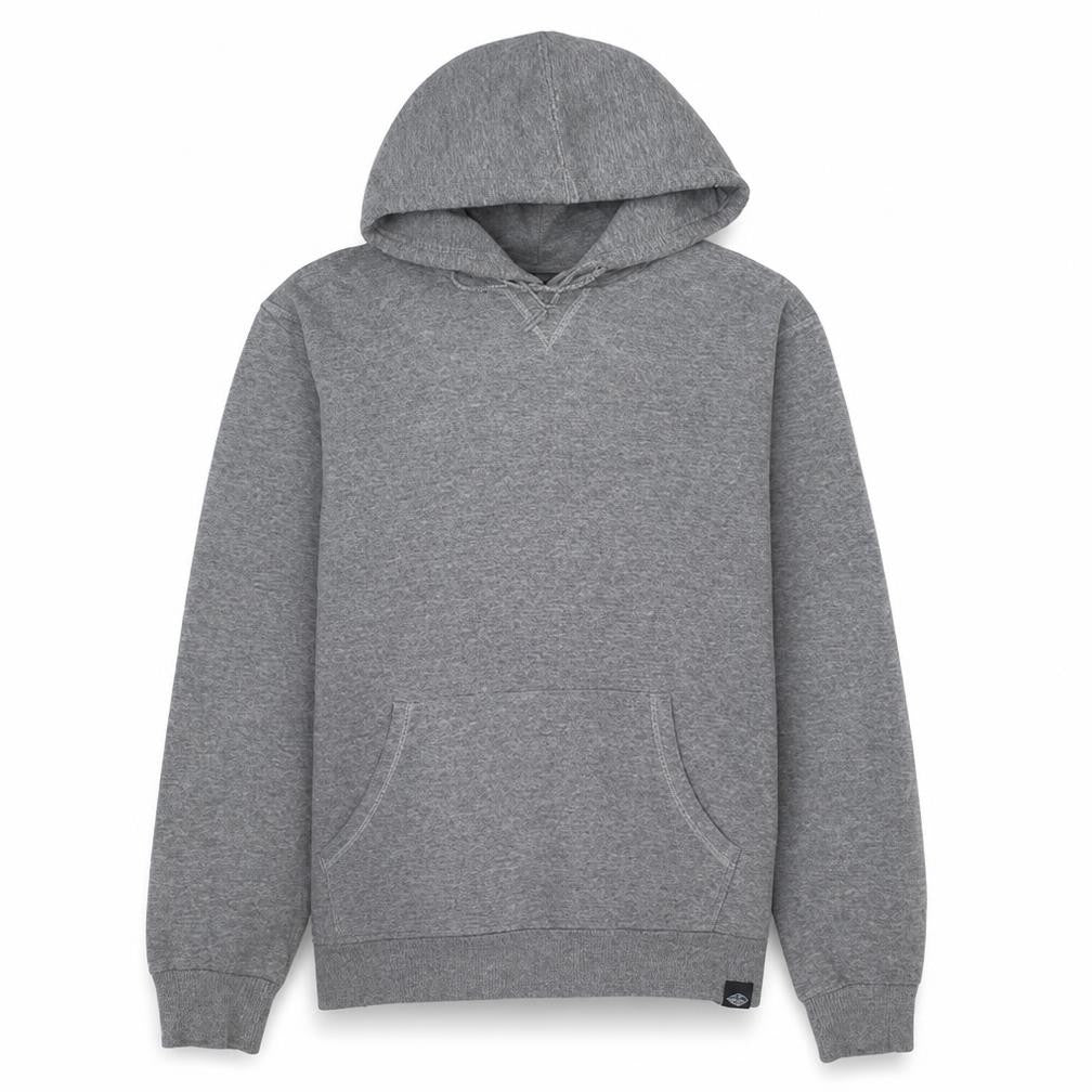 Dickies Men's Grey Pullover Hoodie Size L Fleece Sweatshirt