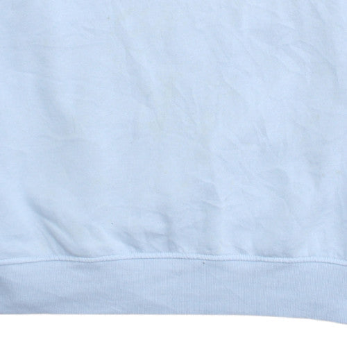 Disney Women Blue Stitch Sweatshirt Small UK 10/12 Pullover Graphic