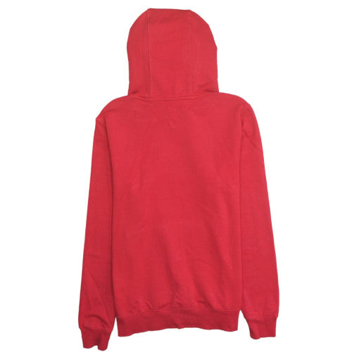 Tommy Hilfiger Mens Red L Pullover Hoodie Classic Cotton Blend