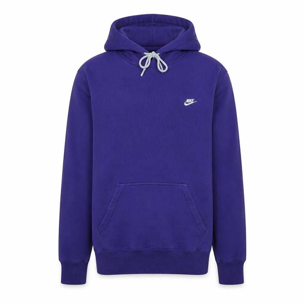 Nike Men’s Purple Pullover Fleece Hoodie Size L Regular Fit