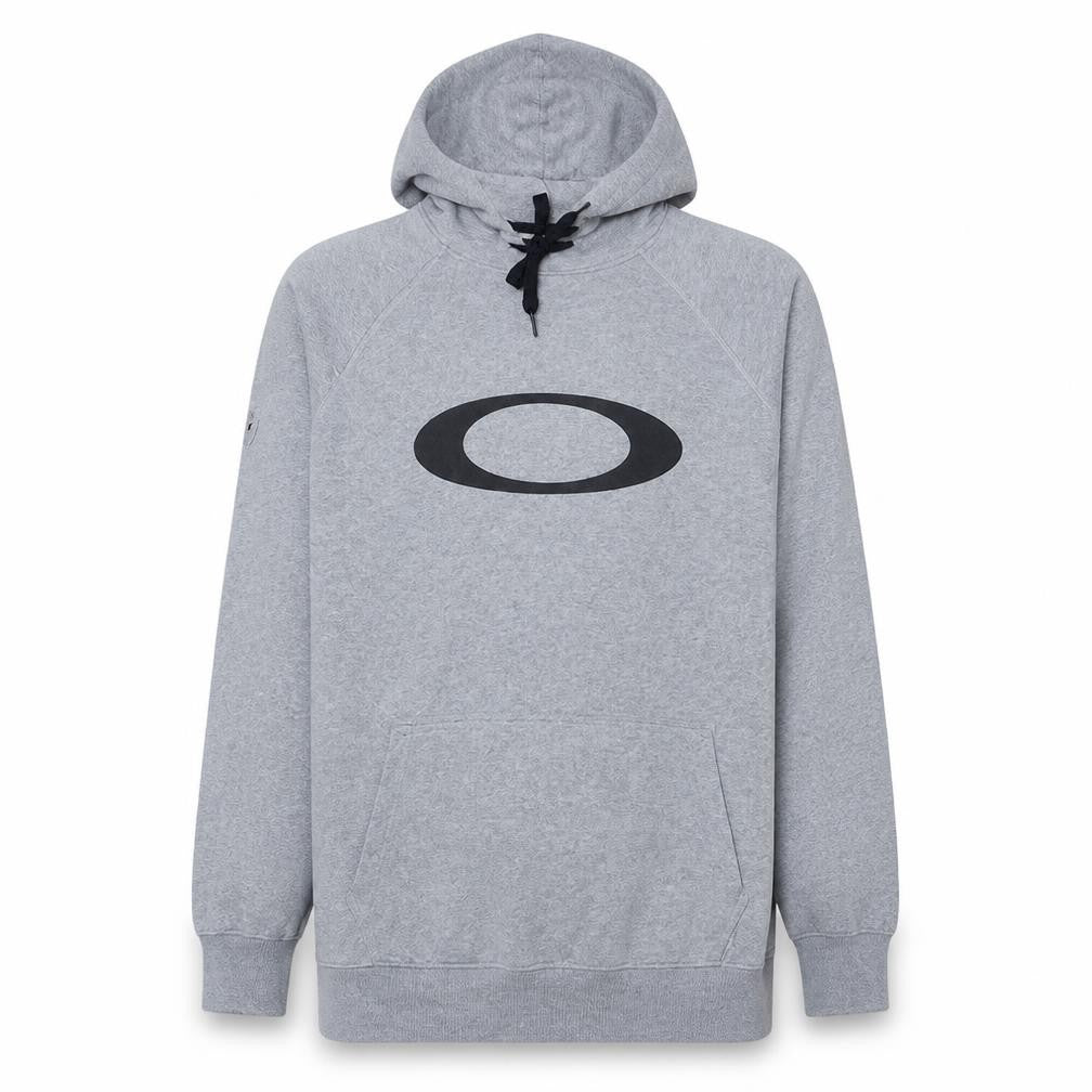 Oakley Mens Grey Slim Fit Pullover Hoodie Size M