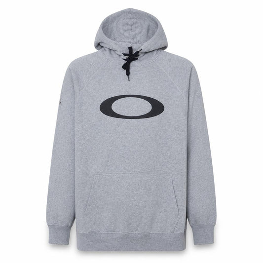 Oakley Mens Grey Slim Fit Pullover Hoodie Size M