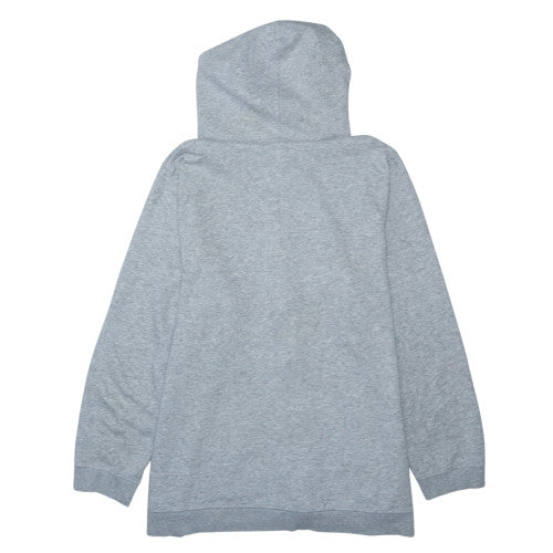 George Women Grey Full Zip Hoodie Size 22 Cotton Blend Casual