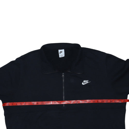 Nike Men's Black 3XL 1/2 Zip Pullover Sweatshirt Fleece