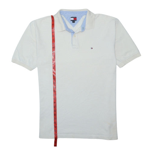 Tommy Hilfiger Men's White 2XL Classic Cotton Polo Shirt