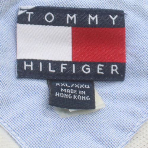 Tommy Hilfiger Men's White 2XL Classic Cotton Polo Shirt