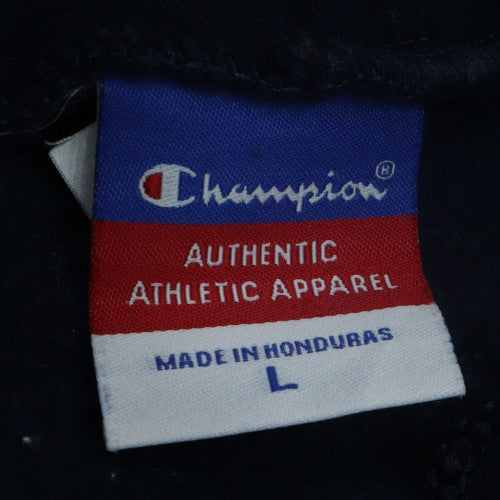 Champion Men's Blue Northeastern Pullover Hoodie Size L