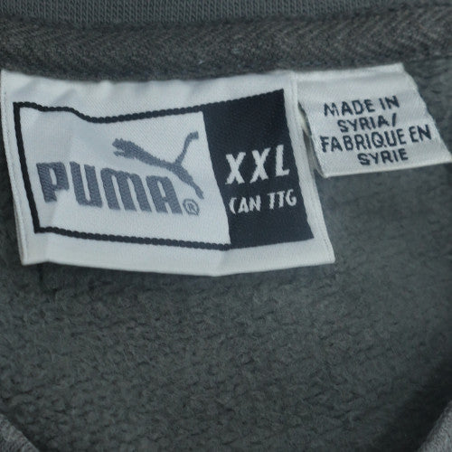 Puma Men's Grey 2XL Pullover Sweatshirt Crew Neck Sportswear