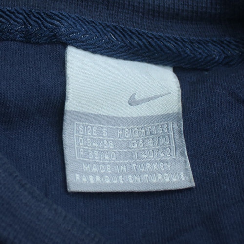 Nike Boys Blue Crew Neck Long Sleeve Pullover Sweatshirt L