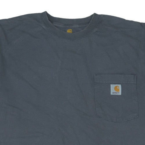 Carhartt Men's Grey XL Regular Fit Cotton Workwear T-Shirt