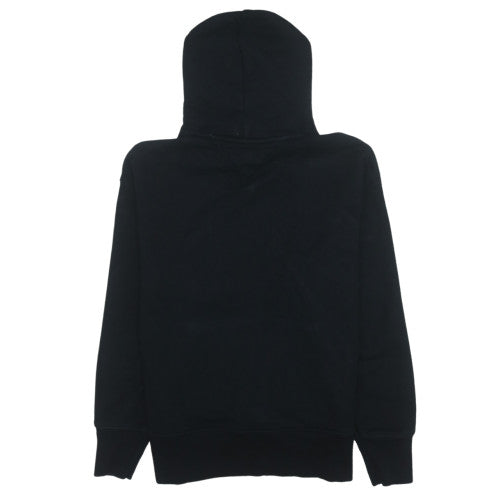 Tommy Jeans Men's Black Pullover Hoodie M Logo Fleece Sweatshirt