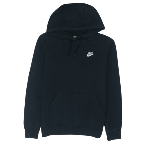 Nike Men's Black Pullover Hoodie M Regular Fit Fleece Sportswear