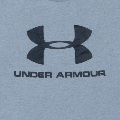 Under Armour Men's Blue 2XL Crew Neck Loose Fit HeatGear T-Shirt