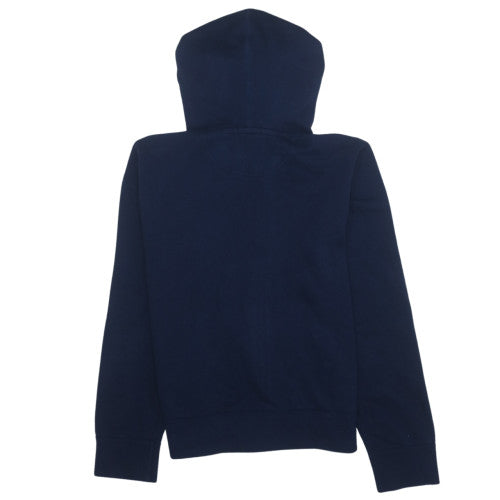 Ralph Lauren Men's Blue Full Zip Hoodie L Regular Fit Cotton Blend
