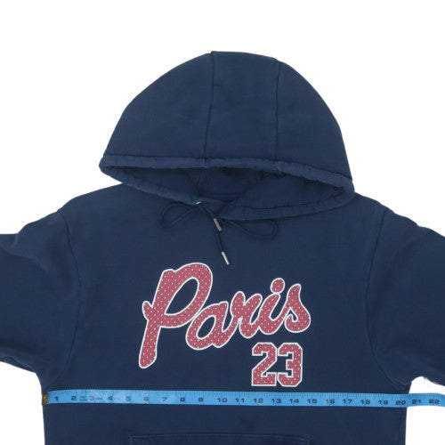 Jordan Paris 23 Blue Pullover Hoodie Men’s Small Fleece Sportswear