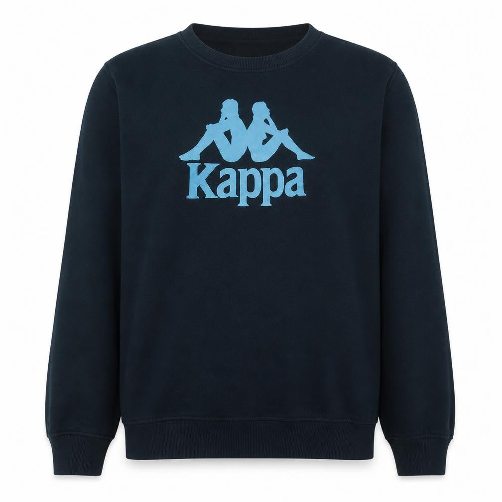 Kappa Men’s Black Large Crew Neck Pullover Sweatshirt