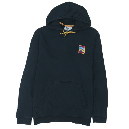 Adidas Mens Black 2XL Pullover Hoodie with Logo Sportswear