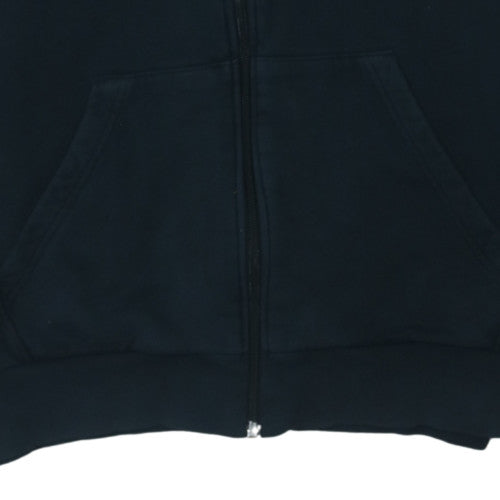 Adidas Men’s Black Full Zip Hoodie L Sports Fleece