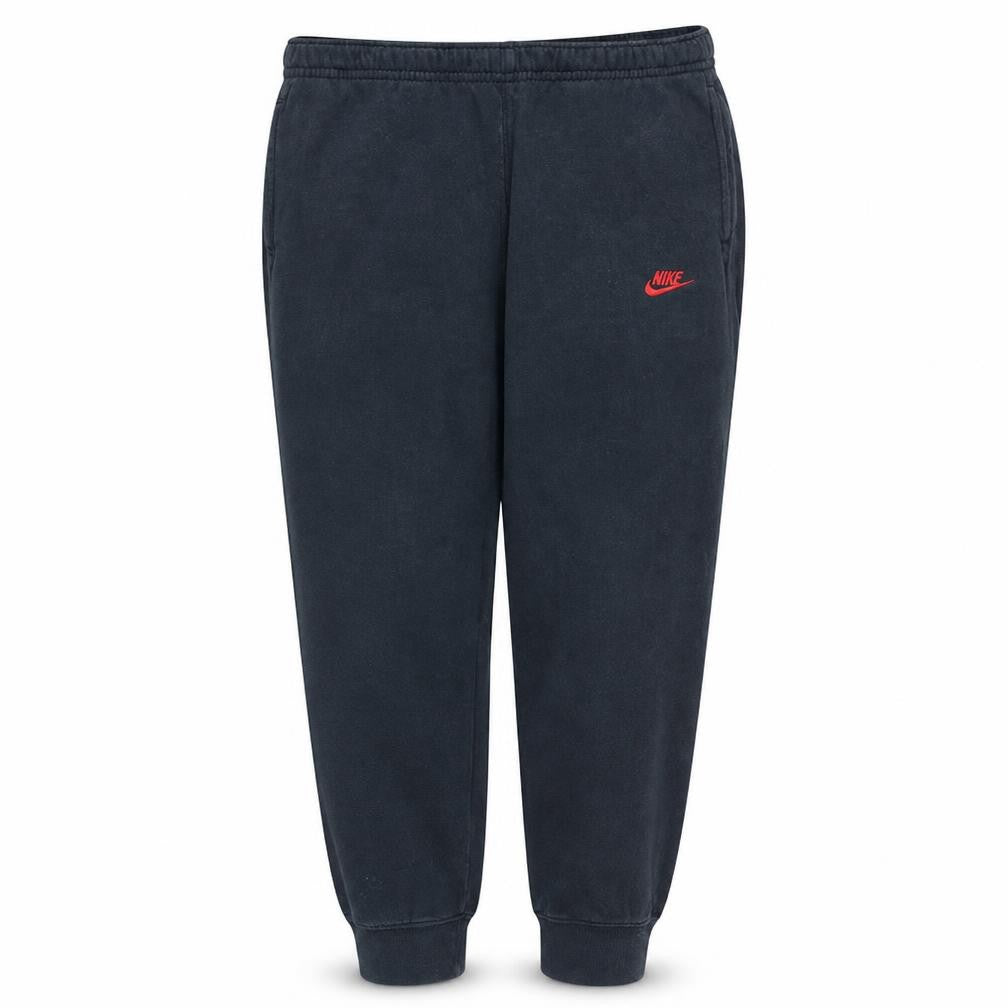 Nike Men Black Fleece Jogger Sweatpants M Regular Fit