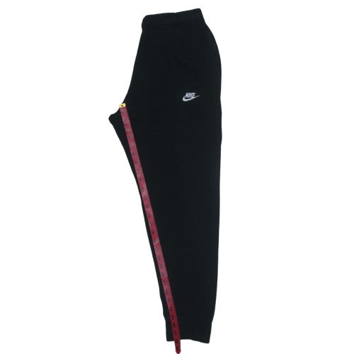 Nike Men's Black Jogger Trousers Size L Regular Fit Fleece