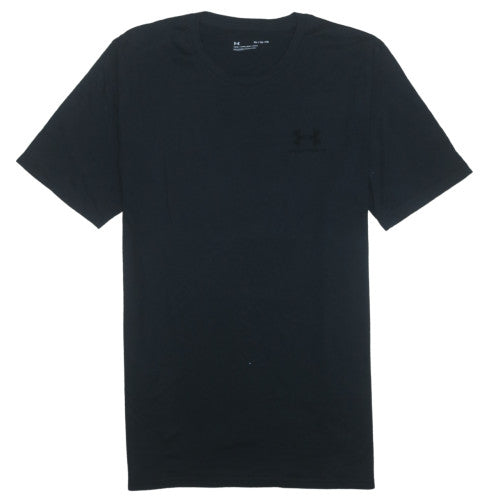 Under Armour Men's Black XL Loose Fit Crew Neck T-Shirt