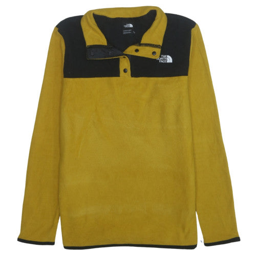 The North Face Women’s Yellow Fleece Pullover Sweatshirt Size S