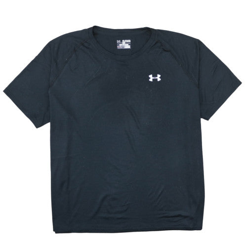 Under Armour Men’s Black 2XL HeatGear Loose Fit Sports T-Shirt