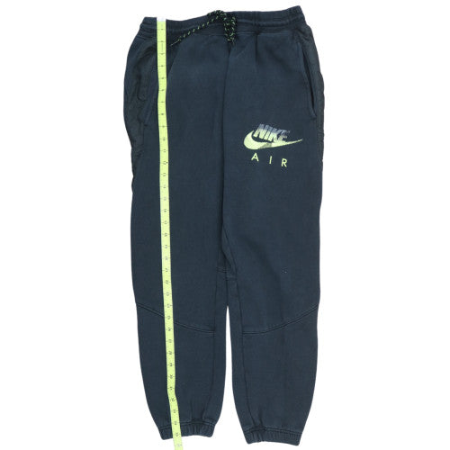 Nike Air Men's Navy Jogger Sweatpants Large Cotton Blend