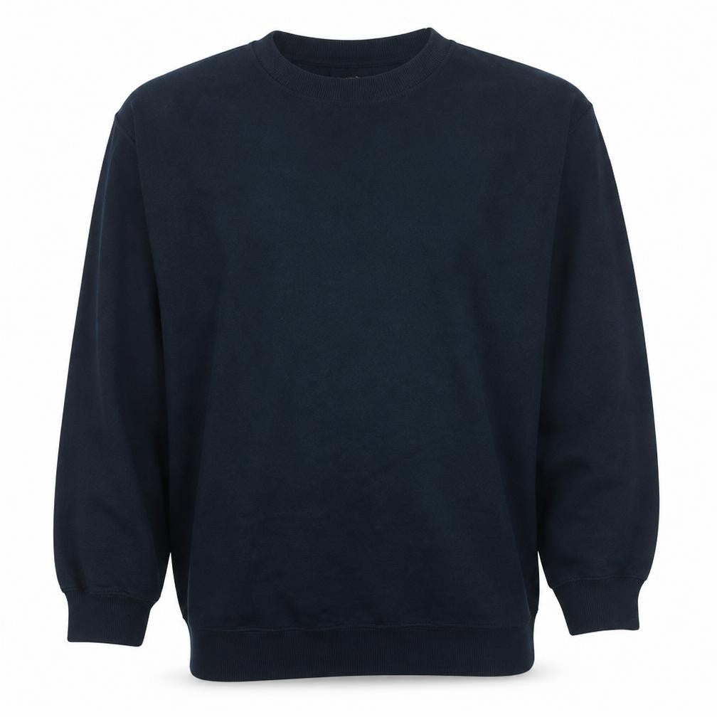 Dickies Mens Black XL Crew Neck Pullover Sweatshirt Classic Fleece