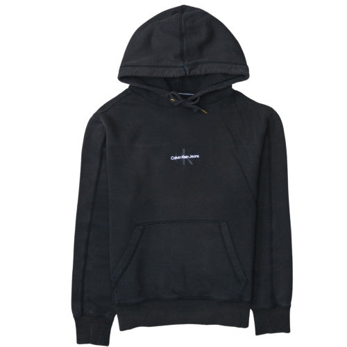 Calvin Klein Jeans Men's Black L Pullover Hoodie Classic Logo