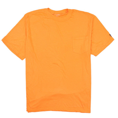 Dickies Men's Orange 2XLT Crew Neck Short Sleeve Work T-Shirt