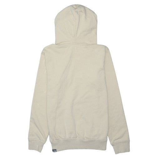 The North Face Boys Beige XL Pullover Hoodie 100% Cotton Fleece