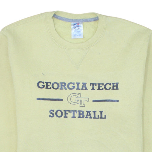Russell Athletic Women’s Beige Georgia Tech Sweatshirt Size S