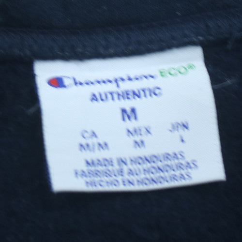 Champion Men's Blue California 1/4 Zip Fleece Sweatshirt M