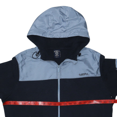 Russell Athletic Men's Blue Full Zip Hoodie Size M